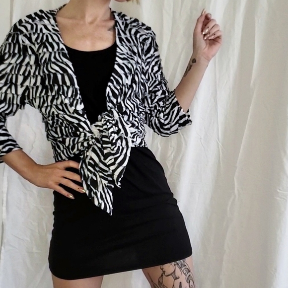 Veste zébrée - Picture 1 of 6